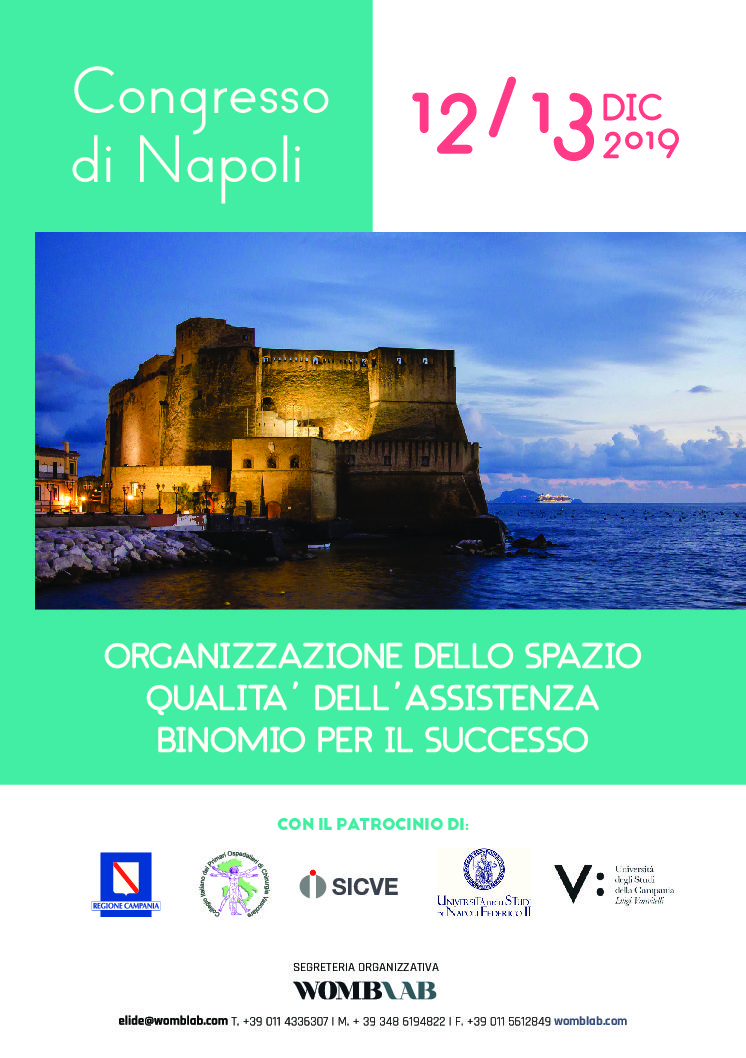 ORGANIZZAZIONE DELLO SPAZIO QUALITA’ DELL’ASSISTENZA BINOMIO PER IL SUCCESSO // Evento Patrocinato